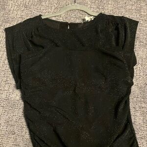 SOLD Z Supply Glittery Black Top